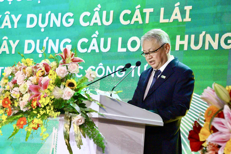 Chính thức khởi công cầu Cát Lái và Long Hưng nối Đồng Nai - TP.HCM- Ảnh 2.