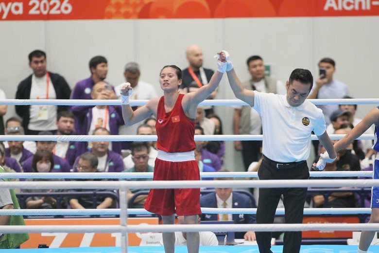 Đánh bại nhà vô địch thế giới, võ sĩ Việt Nam vào chung kết ASIAD 20 - Ảnh 1.