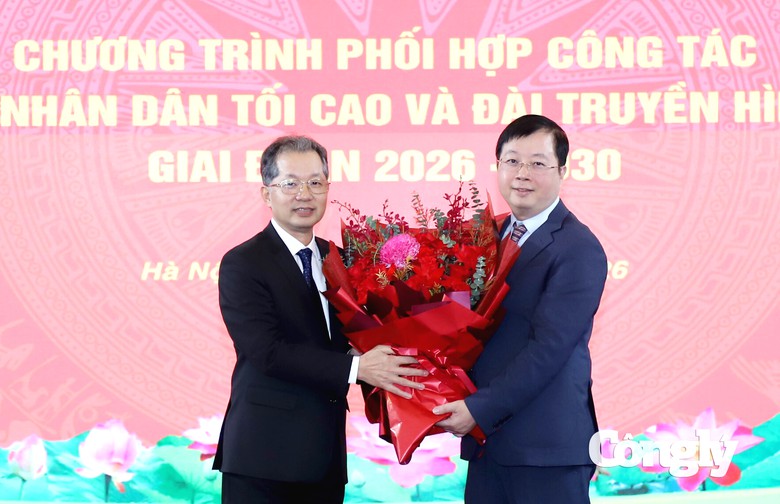 TANDTC v&agrave; VTV k&yacute; kết chương tr&igrave;nh phối hợp c&ocirc;ng t&aacute;c giai đoạn 2026 - 2030- Ảnh 5.