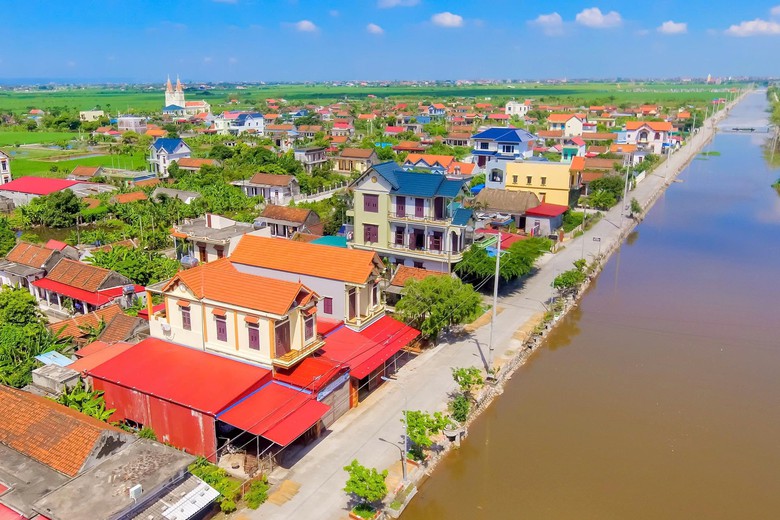 Ninh B&igrave;nh: D&acirc;n hiến đất mở đường, chung sức x&acirc;y dựng n&ocirc;ng th&ocirc;n mới- Ảnh 1.