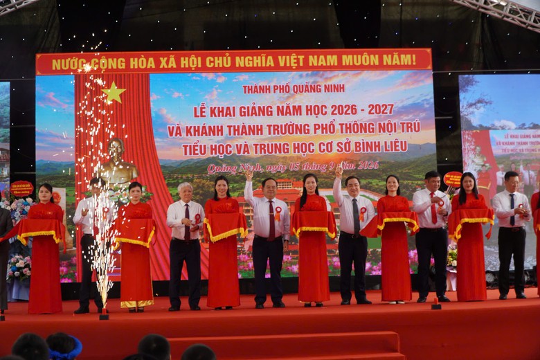 Trường Phổ th&ocirc;ng nội tr&uacute; li&ecirc;n cấp B&igrave;nh Li&ecirc;u bước v&agrave;o năm học mới- Ảnh 3.
