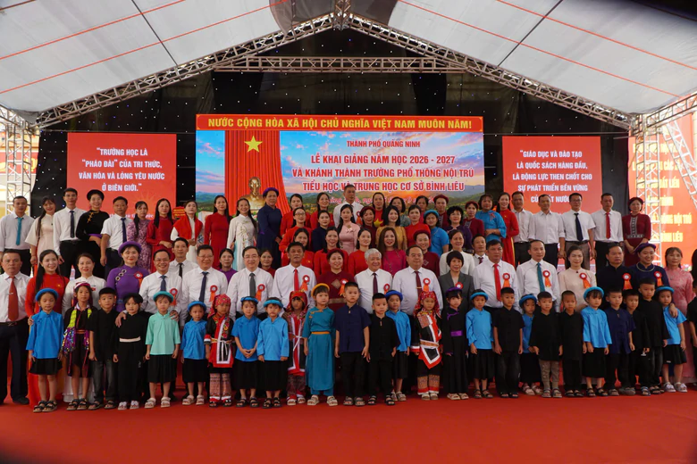 Trường Phổ th&ocirc;ng nội tr&uacute; li&ecirc;n cấp B&igrave;nh Li&ecirc;u bước v&agrave;o năm học mới- Ảnh 10.