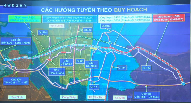 Cần Thơ, Vĩnh Long thống nhất nghi&ecirc;n cứu hướng tuyến cao tốc CT.33- Ảnh 1.