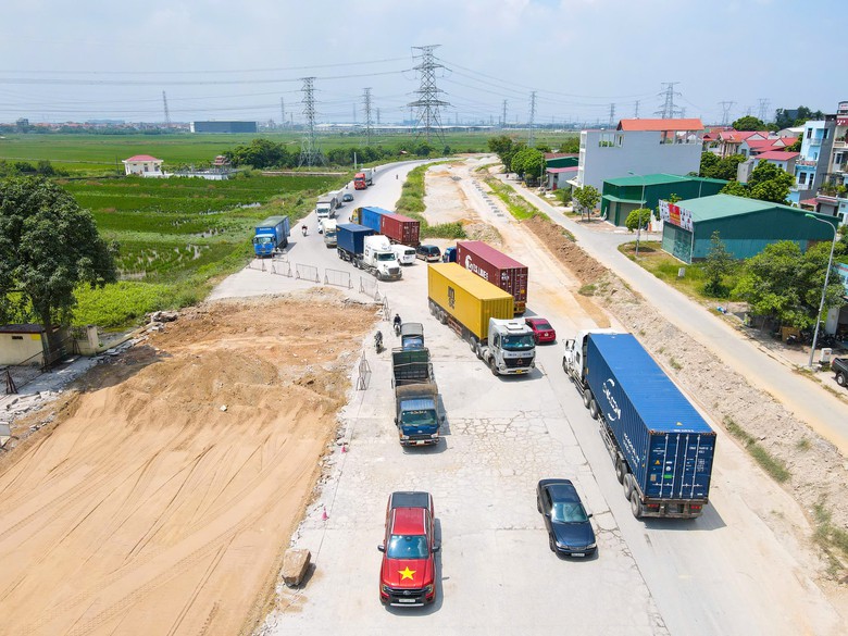 Mặt bằng được th&aacute;o gỡ, đường 300 tỷ đồng ở Bắc Ninh tăng tốc về đ&iacute;ch- Ảnh 4.