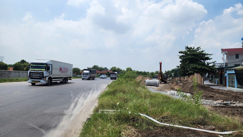 Mặt bằng được th&aacute;o gỡ, đường 300 tỷ đồng ở Bắc Ninh tăng tốc về đ&iacute;ch- Ảnh 2.