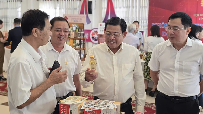 An Giang: Đối thoại với hơn 150 doanh nghiệp tại C&agrave; ph&ecirc; doanh nghiệp- Ảnh 3.