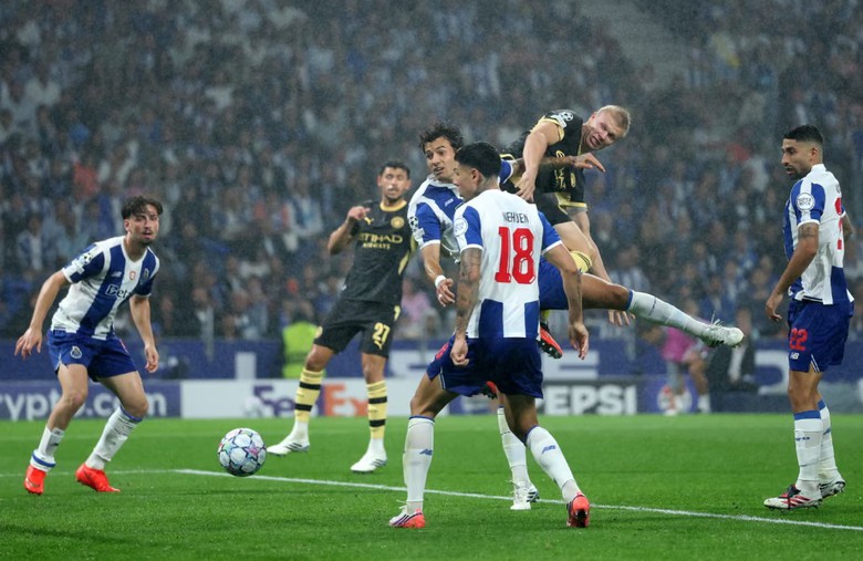 Champions League: Haaland lập c&uacute; đ&uacute;p, Man City đ&aacute;nh bại Porto ở trận ra qu&acirc;n- Ảnh 1.