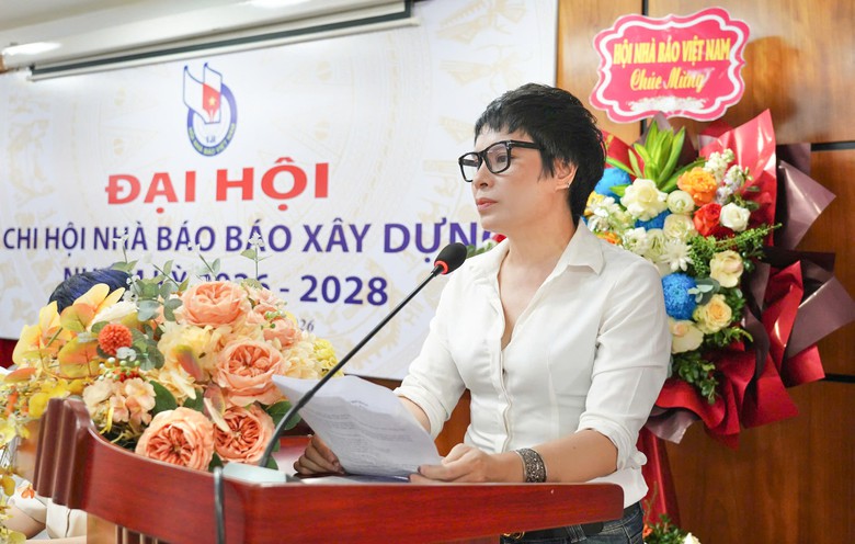 Chi hội Nh&agrave; b&aacute;o B&aacute;o X&acirc;y dựng: Đo&agrave;n kết, đổi mới, c&ugrave;ng hướng tới một t&ograve;a soạn hiện đại - Ảnh 3.