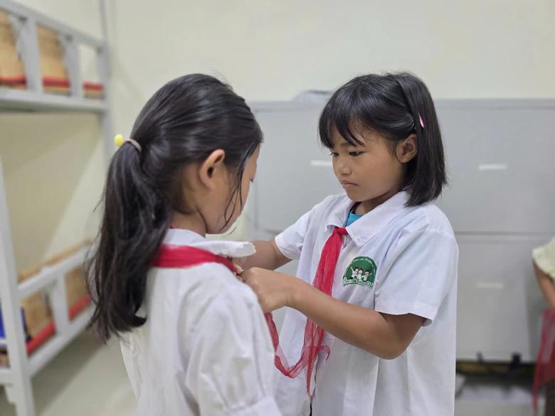 Một ng&agrave;y sinh hoạt của học sinh nội tr&uacute; bi&ecirc;n giới ở T&acirc;y Bắc ra sao?- Ảnh 3.