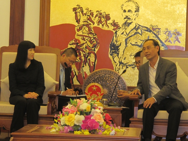 Thứ trưởng Thọ tiếp Cục x&uacute;c tiến thương mại Hongko