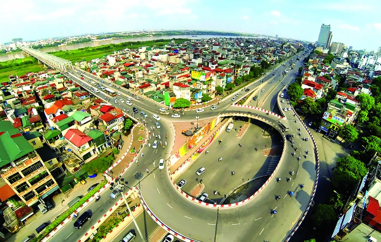 N&uacute;t giao Nam cầu Chương Dương, H&agrave; Nội do C&ocirc;ng ty C