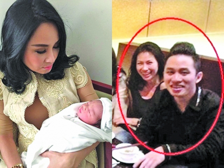 Con trai T&ugrave;ng Dương được ca sĩ Thanh Lam bế trong 