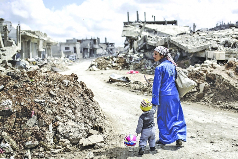 Tương lai Syiria đang phụ thuộc v&agrave;o h&ograve;a đ&agrave;m đang d