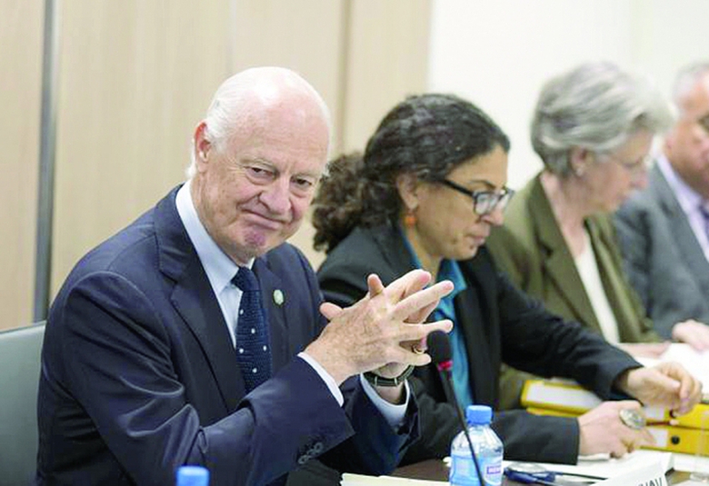 Đặc ph&aacute;i vi&ecirc;n Li&ecirc;n Hợp Quốc về Syria, &ocirc;ng Steffan 