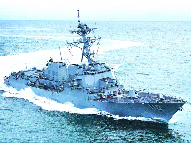 Chien ham USS William P. Lawrenced&nbsp;