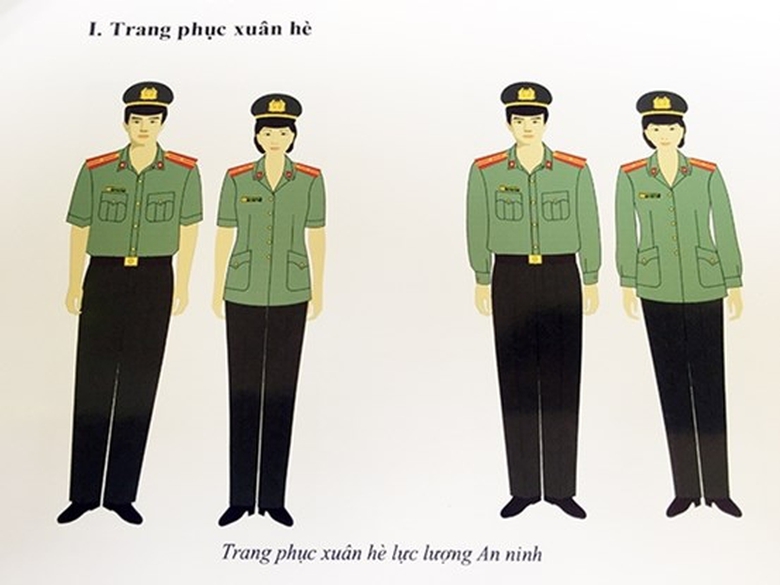 trang phục mới c&ocirc;ng an
