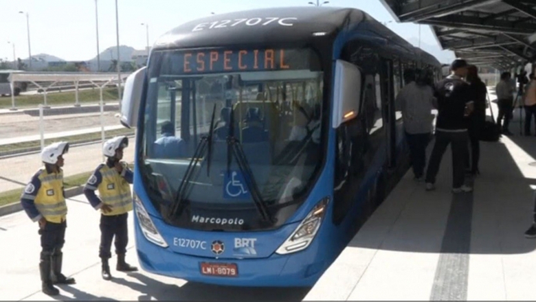 Th&agrave;nh phố Rio de Janero khai trương tuyến xe bus n