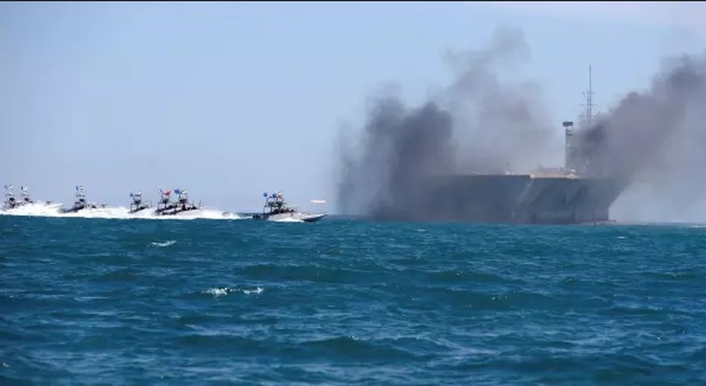 tập trận ở Vịnh