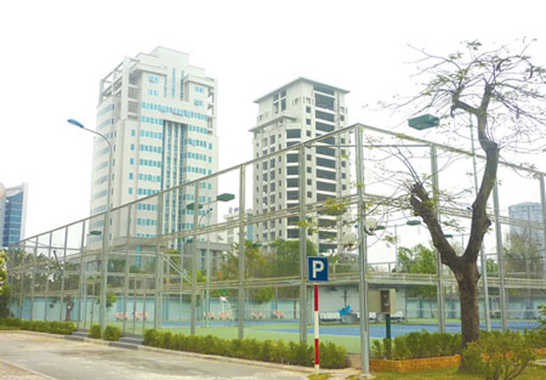 Trụ sở mới của B&ocirc;̣ TN&MT được thi&ecirc;́t kế có cả s&acirc;n qu&acirc;̀n vợt và bóng chuy&ecirc;̀n