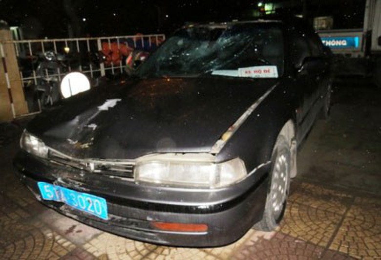 Chiếc xe g&acirc;y tai nạn 