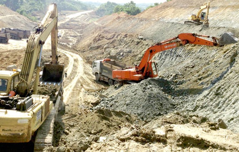 Cienco 1 thi c&ocirc;ng Dự &aacute;n cao tốc Nội B&agrave;i - L&agrave;o Cai