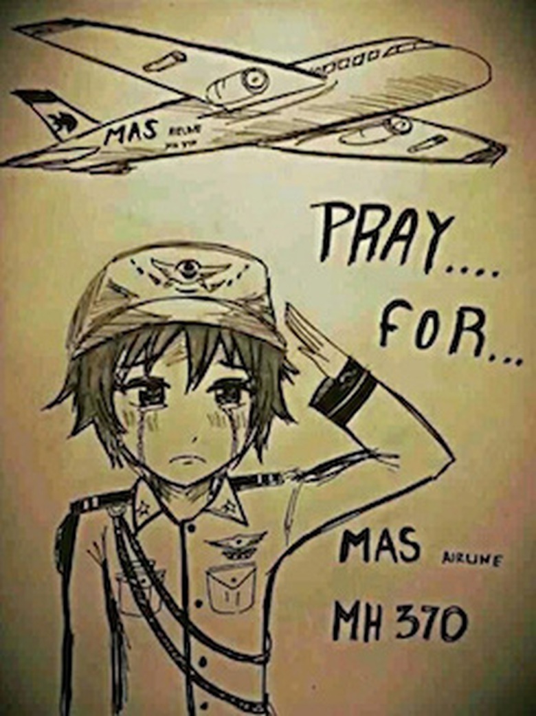 H&igrave;nh ảnh thế giới cầu nguyện cho chuyến bay MH370 mất t&iacute;ch an to&agrave;n trở về 