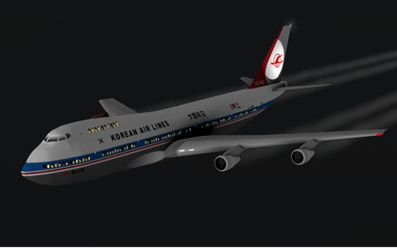 Chuyến bay 007 qua n&eacute;t vẽ của hoạ sỹ