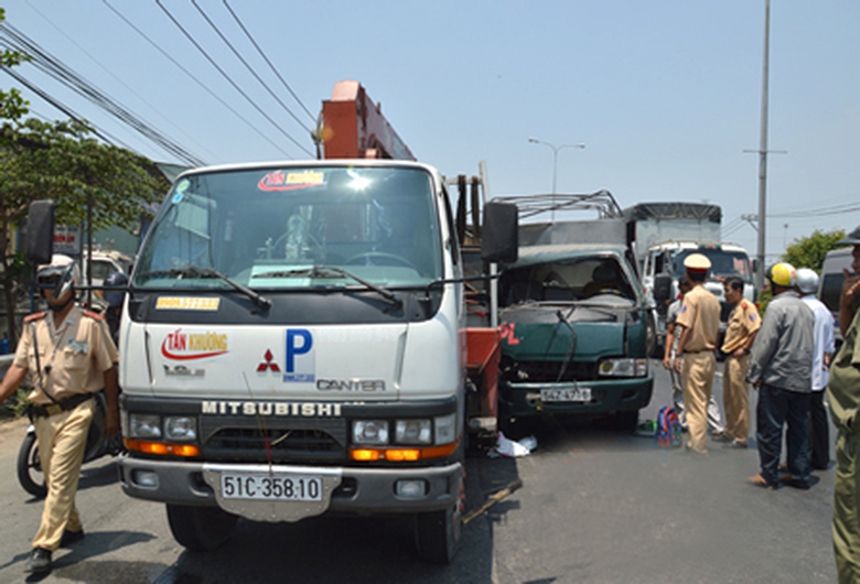 Hiện trường vụ tai nạn