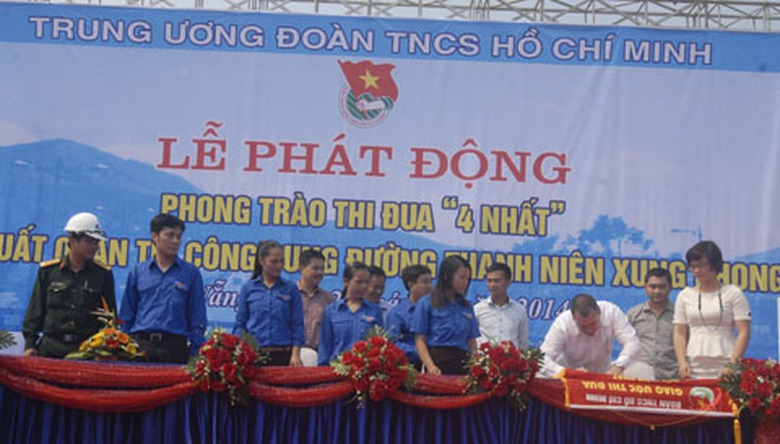 C&aacute;c lực lượng thi c&ocirc;ng k&yacute; giao ước thi đua 