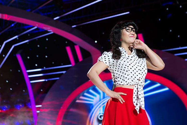 Vượt qua 5 tiết mục biểu diễn kh&aacute;c, Ng&acirc;n Quỳnh - h&oacute;a th&acirc;n th&agrave;nh Mỹ T&acirc;m trong b&agrave;i h&aacute;t V&igrave; em đ&atilde; qu&aacute; y&ecirc;u anh xuất sắc gi&agrave;nh giải nhất với số điểm cao ngất 46 với ba điểm 12 từ Ban gi&aacute;m khảo c&ugrave;ng 10 điểm được c&aacute;c bạn th&iacute; sinh cho. C&ocirc; gi&agrave;nh giải thưởng 100 triệu đồng