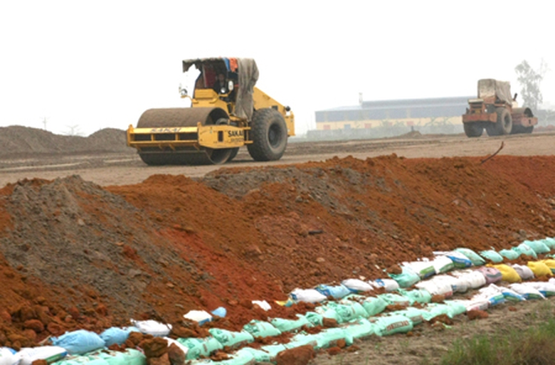 Cao tốc H&agrave; Nội - Hải Ph&ograve;ng đang chậm tiến độ