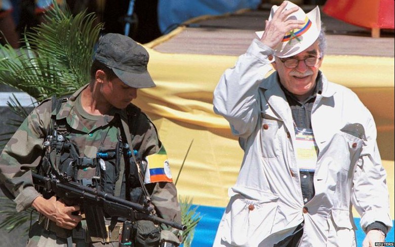 Marquez được nhờ l&agrave;m người đứng ra gi&uacute;p nối đ&agrave;m ph&aacute;n giữa ch&iacute;nh phủ Columbia v&agrave; một số phong trào du k&iacute;ch như FARC v&agrave; ELN.