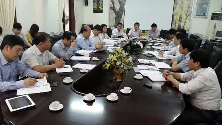 Thứ trưởng Nguyễn Văn C&ocirc;ng l&agrave;m việc với Sở Kế hoạch v&agrave; Đầu tư Hải Dương