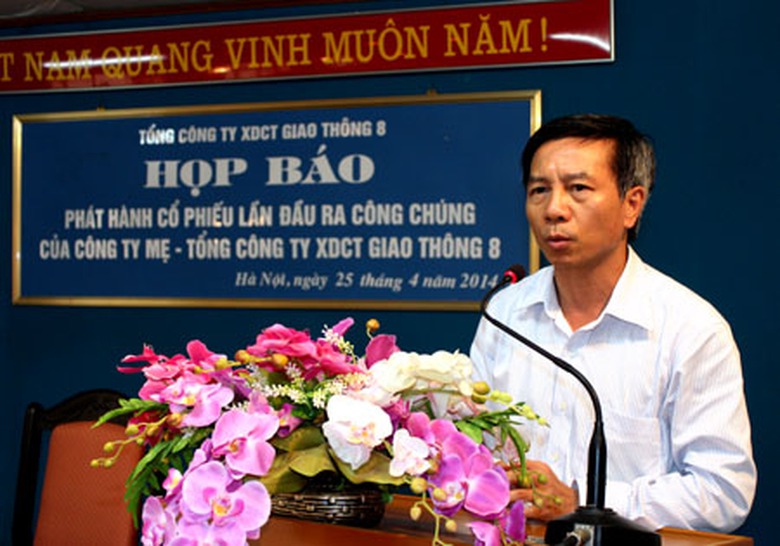 &Ocirc;ng Phạm Xu&acirc;n Thủy - Tổng gi&aacute;m đốc CIENCO 8 cho biết về định hướng ph&aacute;t triển của Tổng c&ocirc;ng ty sau cổ phần h&oacute;a.