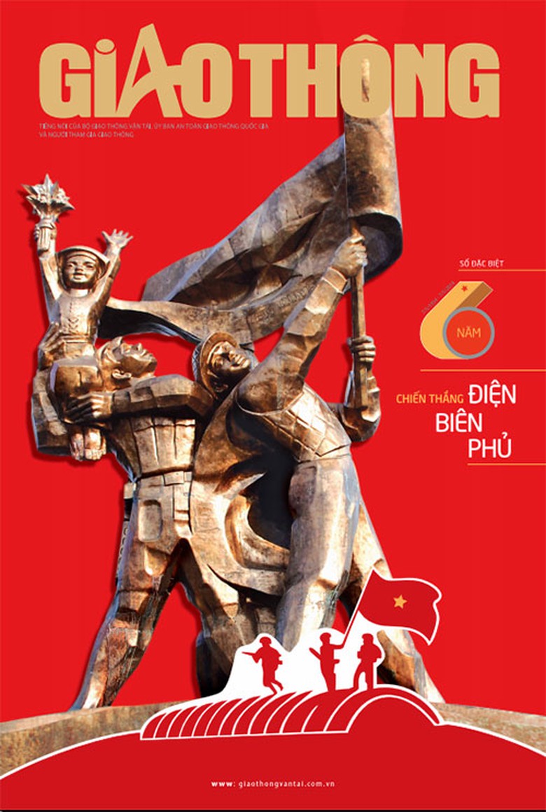 Trang nhất B&aacute;o Giao th&ocirc;ng số Đặc biệt