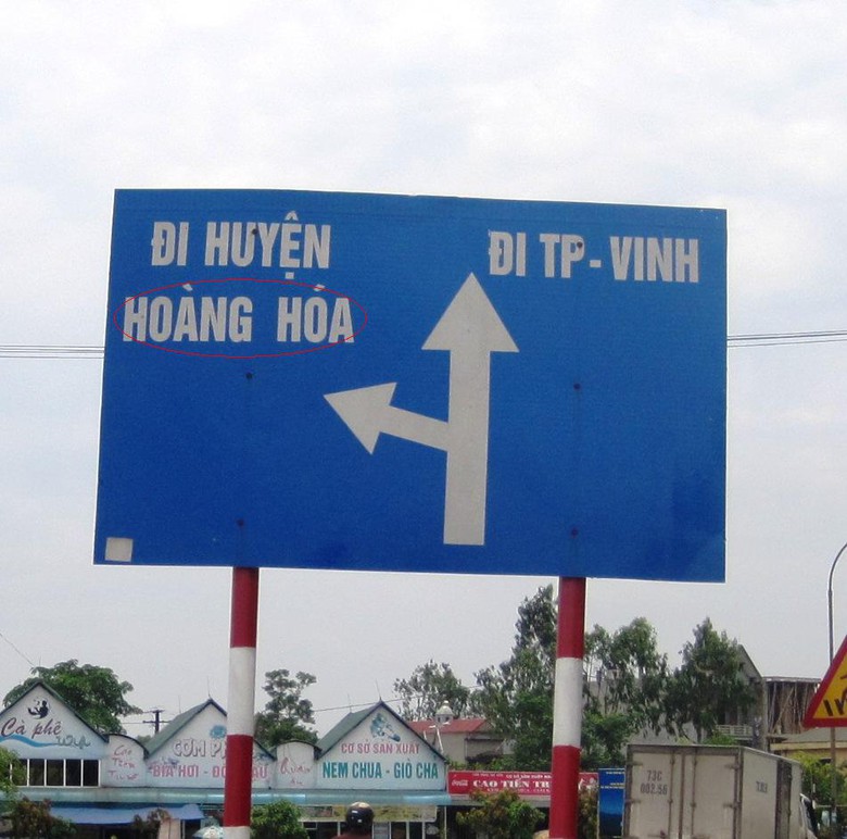 t&ecirc;n biển chỉ dẫn huyện 