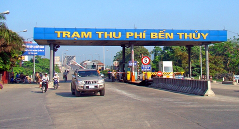 Mức thu ph&iacute; tại hai trạm cầu Bến Thủy v&agrave; Bến Thủy 2 sẽ được thay đổi từ 8/6