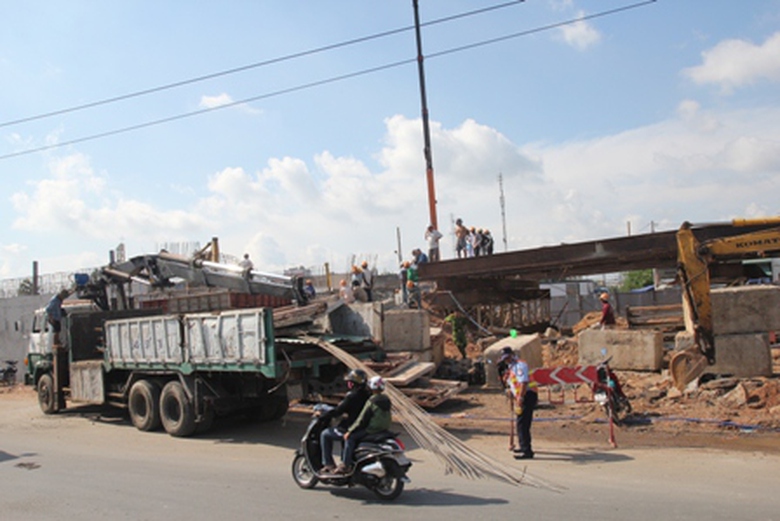 Hiện trường vụ tai nạn lao động