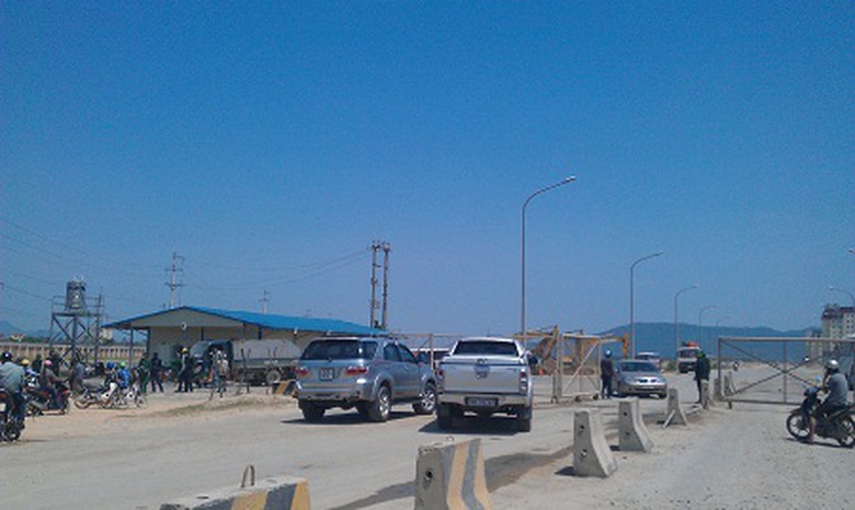 C&ocirc;ng t&aacute;c đảm bảo ANTT được tăng cường tại cổng ra v&agrave;o của dự &aacute;n Formosa