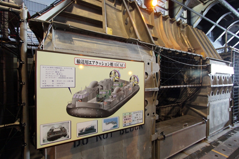 Bảng giới thiệu vận h&agrave;nh t&agrave;u đệm kh&iacute; đổ bộ