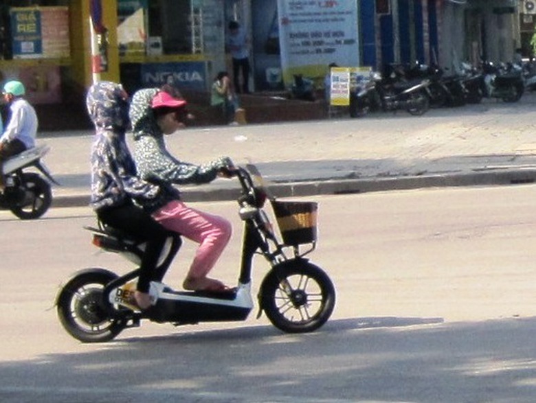 Nhiều xe m&aacute;y điện tr&ecirc;n địa b&agrave;n TP.Thanh H&oacute;a vẫn chưa được đăng k&yacute;