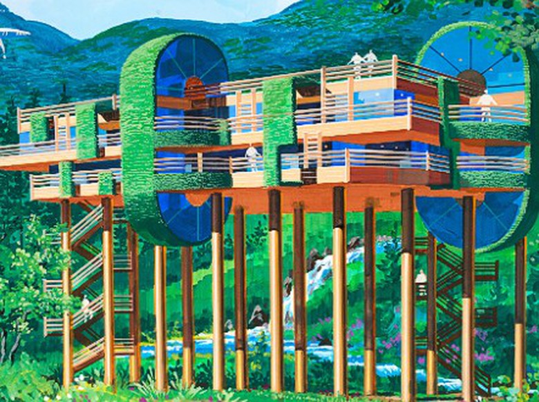 Nh&agrave; dưỡng l&atilde;o bằng gỗ