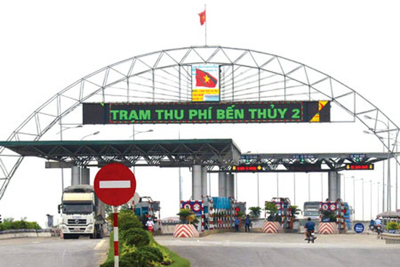 Trạm thu ph&iacute; Bến Thủy 2 - nơi đặt hệ thống c&acirc;n lưu động tốc độ thấp