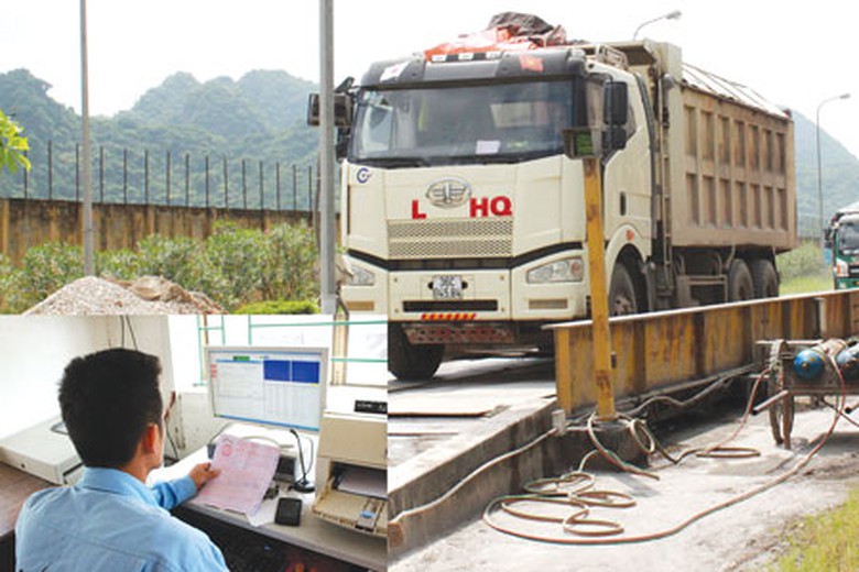 D&ugrave; h&oacute;a đơn vượt tải, nhưng Vicem Bỉm Sơn vẫn xuất h&agrave;ng, cho ph&eacute;p xe rời nh&agrave; m&aacute;y