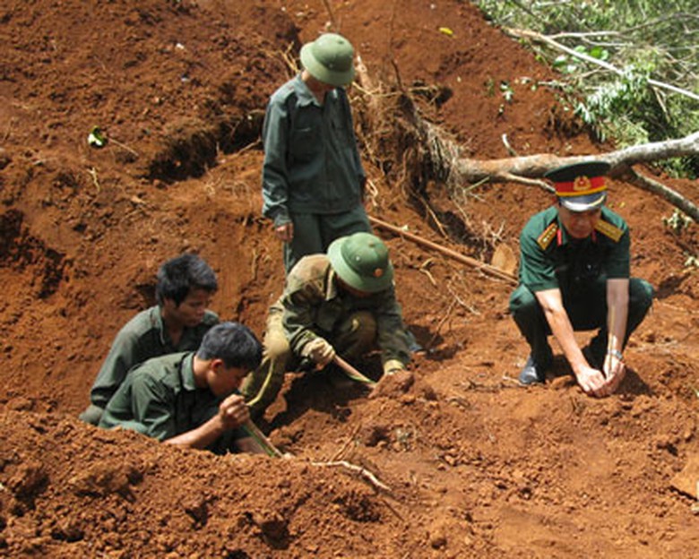Những năm qua, c&ocirc;ng t&aacute;c t&igrave;m kiếm, quy tập h&agrave;i cốt liệt sỹ được Đảng v&agrave; Nh&agrave; nước đặc biệt quan t&acirc;m
