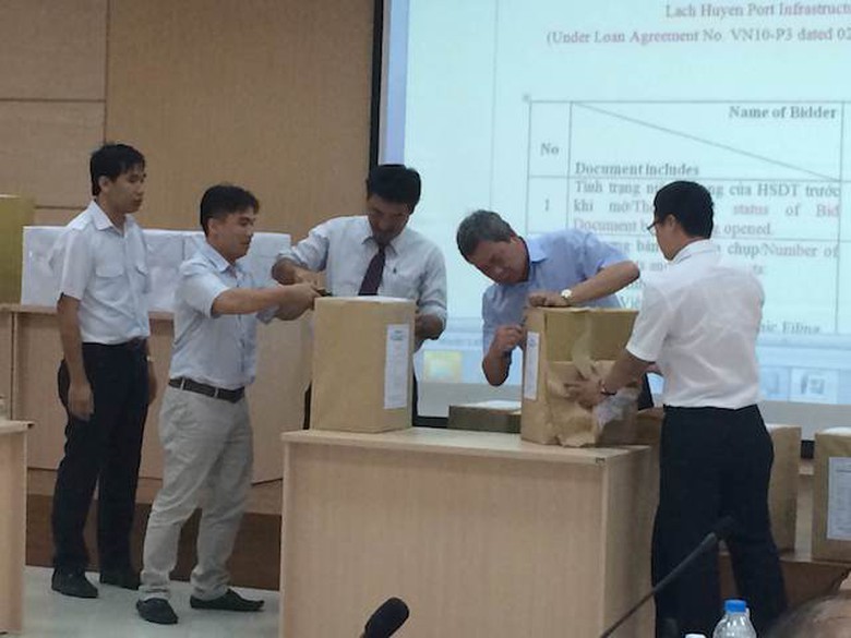 Mở thầu g&oacute;i 10 Dự &aacute;n đầu tư x&acirc;y dựng cảng cửa ng&otilde; quốc tế Hải Ph&ograve;ng