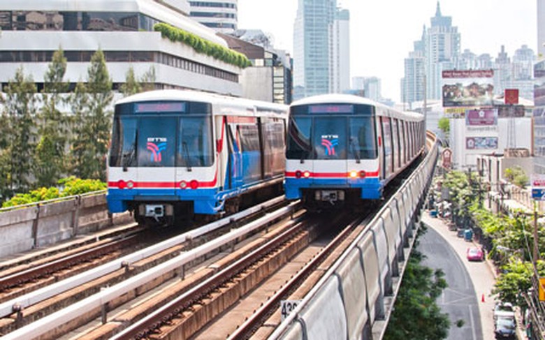 Đường sắt tr&ecirc;n cao tại Bangkok, Th&aacute;i Lan