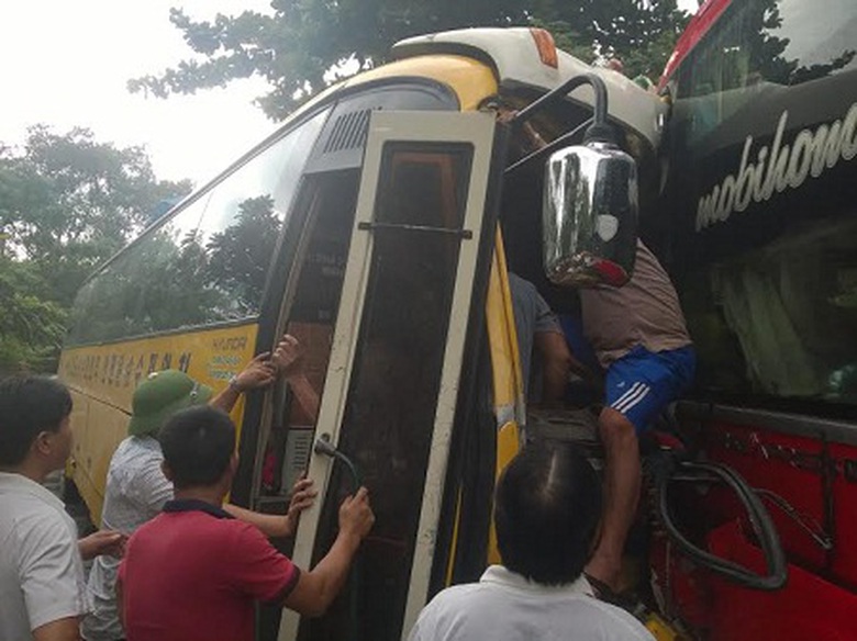 Hiện trường vụ tai nạn