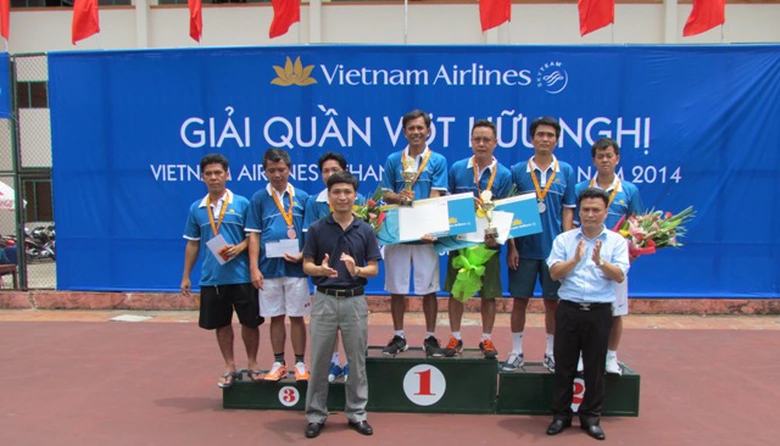 C&aacute;c vận động vi&ecirc;n xuất sắc của giải quần vợt Vietnam Airlines - Thanh H&oacute;a mở rộng năm 2014