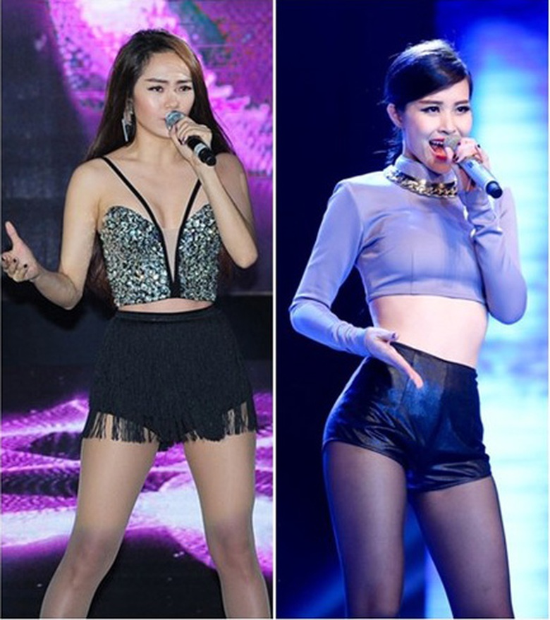 Minh Hằng v&agrave; Đ&ocirc;ng Nhi đang theo đuổi h&igrave;nh tượng sexy, gợi cảm